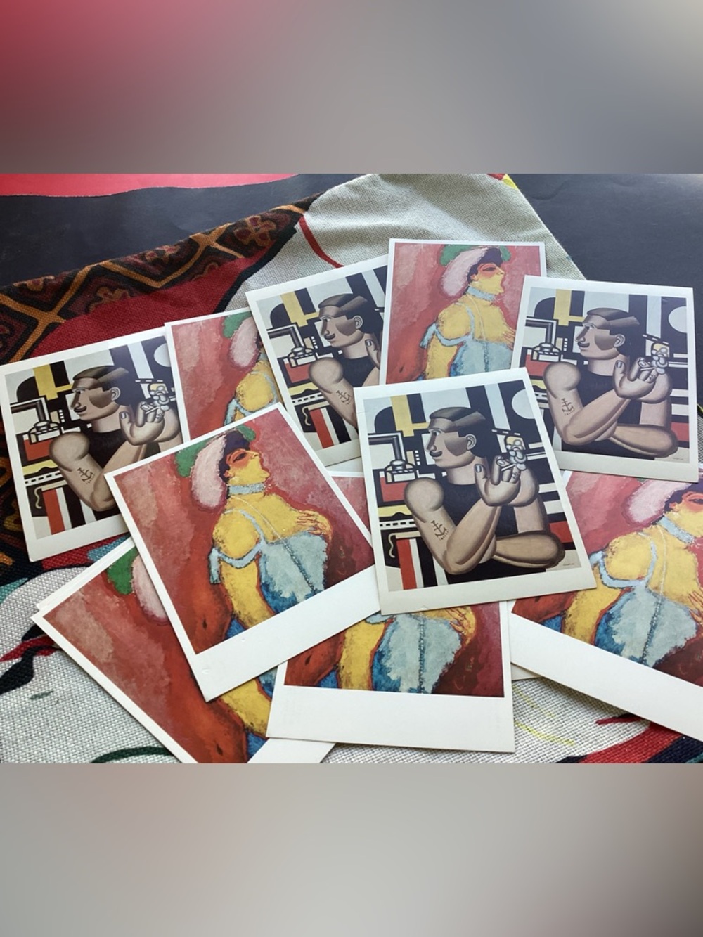 Vintage Museum of Modern Art postcards